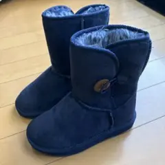 バンズ ボアブーツ ネイビー 17cm キッズのサムネイル