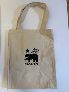 【非売品・新品】MARIN BIKES トートバッグ キャンバス クマ 自転車のサムネイル