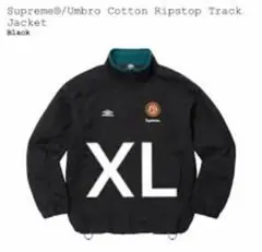 Umbro Cotton Ripstop Track Jacket Blackのサムネイル