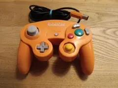 ゲームキューブ 純正コントローラー スパイスオレンジ