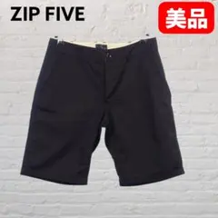 メンズL 黒ハーフパンツ ショートパンツ 美品 シンプルのサムネイル