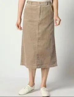 サマンサモスモス★コーディロイボックススカート★