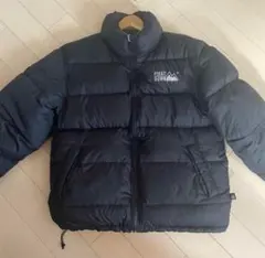 FIRST DOWN ブラック ダウンジャケット リバーシブル 90s