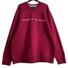 TOMMY HILFIGER トミーヒルフィガー ロゴ刺繍 スウェット ガゼット
