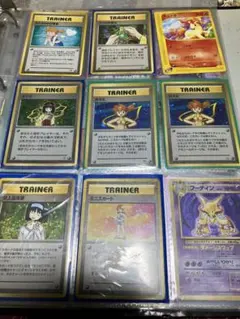 ポケモンカード カスミ　エリカ　旧裏カード