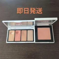 Laka アイシャドウパレット オレンジ系＆チークセットミラー付き♡のサムネイル