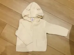 タグ付き　baby GAP フード付きカーディガン 12-18ヶ月