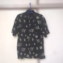 TOM & JERRY アロハシャツ ブラック Lサイズのサムネイル