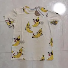 mini rodini バナナ柄 半袖Tシャツ　ミニロディー　新品　140cmのサムネイル