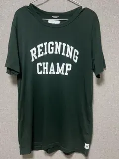 Deuxieme Classe REIGNINGCHAMP ロゴ Tシャツ 深緑