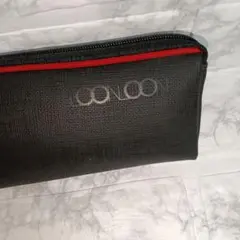 LOONLOON ルンルン ペンケース560 レイニー ブラック×レッド 文具