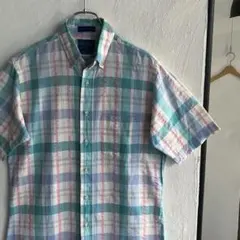 80S USA製 Pen West PENDLETON シアサッカーシャツのサムネイル