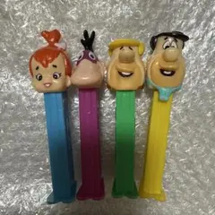 PEZ 페츠 플린트 스톤 4개 세트
