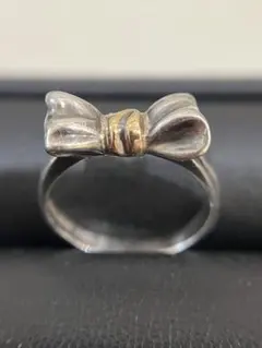 極美品⭐️ティファニー コンビリング リボン　11.5号 TIFFANY&Co. ティファニー 指輪 レディース リボン モチーフ
