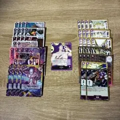 ワンピースカードゲーム 紫エネル デッキ 調整パーツ付き 万雷1枚