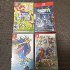 Nintendo Switch ソフト 4本セット