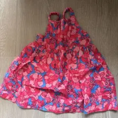 Baby gapピンク花柄ワンピース 18-24ヶ月