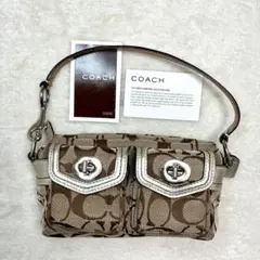 Coach Signature Legacy Shoulder Bag