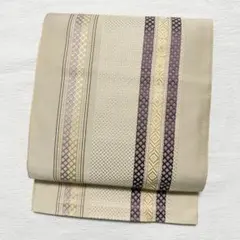 m155 本場筑前博多織 名古屋帯 正絹