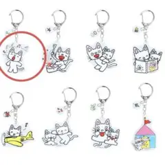 ノンタン ミニアクリルキーホルダー