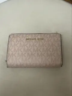 MICHAEL KORS ピンク 二つ折り財布