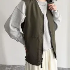 TAION MILITARY REVERSIBLE V NECK VEST