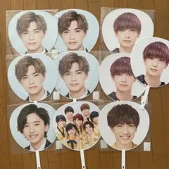 なにわ男子 高橋恭平 道枝駿佑 団扇