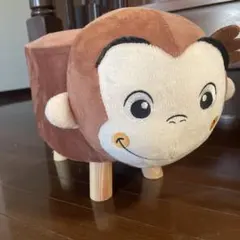未使用品！　おさるのジョージ　アニマル　スツール
