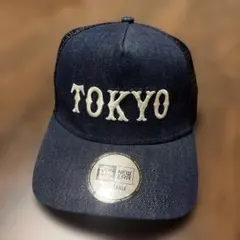 NEWERA TOKYOジャイアンツロゴ デニムキャップ　子供用