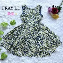 FRAY I.D 花柄ノースリーブワンピース　M