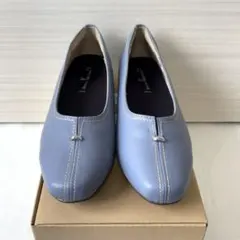 Romeo Valentino✴︎ロメオバレンチノ ステッチ ローヒールパンプス