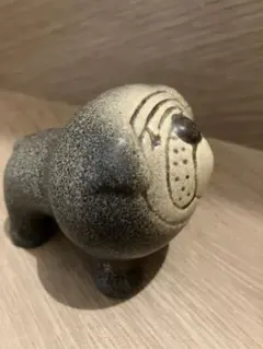リサラーソン ブルドッグ 小 グレーのサムネイル