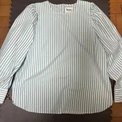 Opaque Clip ストライプ 長袖シャツ 38/M