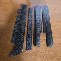 ジムニーシエラ用 スカッフプレート 5点セット