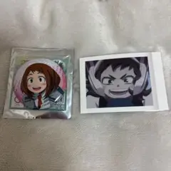 麗日お茶子 グリッター缶バッジ パシャこれセット