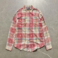 Polo by Ralph Lauren チェック ネイティブ柄 ワークシャツ