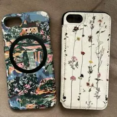iPhoneケース SE3 カードホルダー付 SE3/SE2/8/7 背面カード