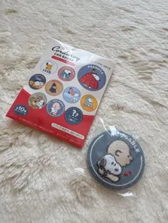 スヌーピー 缶バッジ