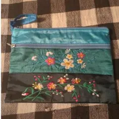 ラミネートバニティ風ポーチ キャス・キッドソン ハンドメイド