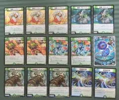 デュエマ　デッキ　パーツ　まとめ売り　15枚