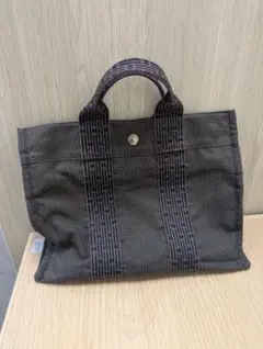 HERMES エルメス エールライン トートPM ハンドバッグ グレーのサムネイル