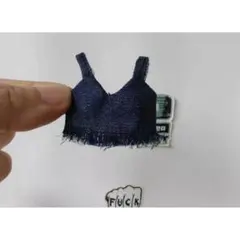 ブライス アイシードール用 デニムキャミソール