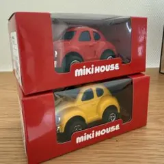 MIKI HOUSE フリクションカー　ミキハウス　ミニカー 2台セットのサムネイル
