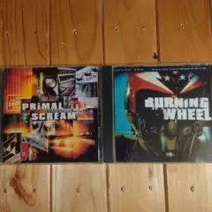 プライマル・スクリーム CD バニシング・ポイント&バーニング・ウィール 日本版
