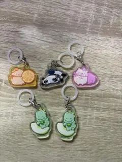サンエックスユニバース マーカーチャーム 5点(4種)セット