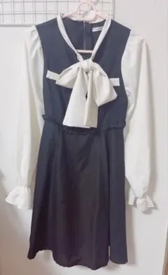 NOEMIE リボン付きワンピース