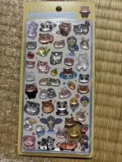 BONBON DROP 動物キャラクターシール