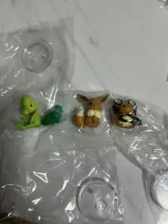 ポケモンしっぽみてみて！フィギュア3 キモリ イーブイ デデンネ