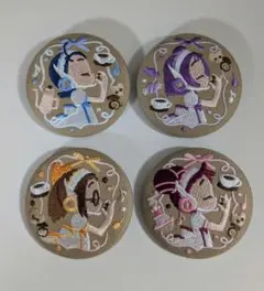 おジャ魔女どれみ　刺繍缶バッチ