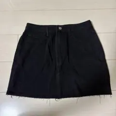 SHEIN ブラック デニム ミニスカート Sサイズ